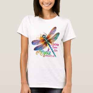 FÄRGRIK VATTENFÄRG LIBELL & INSPIRATION T SHIRT