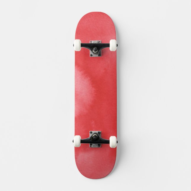 färgrik vattenfärgbakgrund för dina 3 mini skateboard bräda 18,5 cm (Framsida)