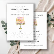 Färgrik vattenfärgstårta Bageri Matlagning Klass