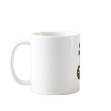 Färgrik Vintage Kattmugg – Söt Whimsisk Kattkärlek