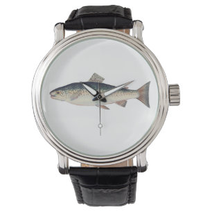 Färgrik vintagelaxillustration armbandsur