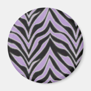 Färgrik zebra ränder magnet