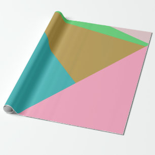 Färgrika abstrakt trianglar för presentpapper