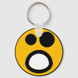Färgrika blandade Smileys (se beskrivningen), Nyckelring