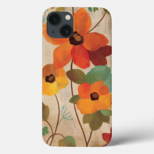 Färgrika blommor på en benvit bakgrund