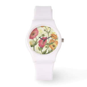 Färgrika daisy armbandsur