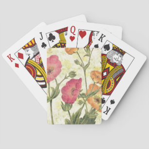 Färgrika daisy casinokort