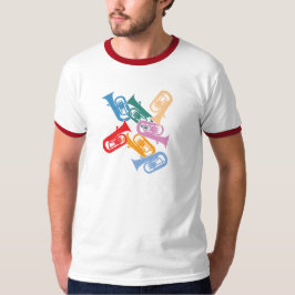 Färgrika Euphoniums T-shirt