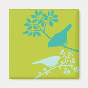 Färgrika fåglar magnet
