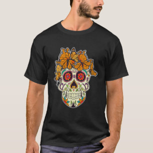 Färgrika fantasiblommor t shirt