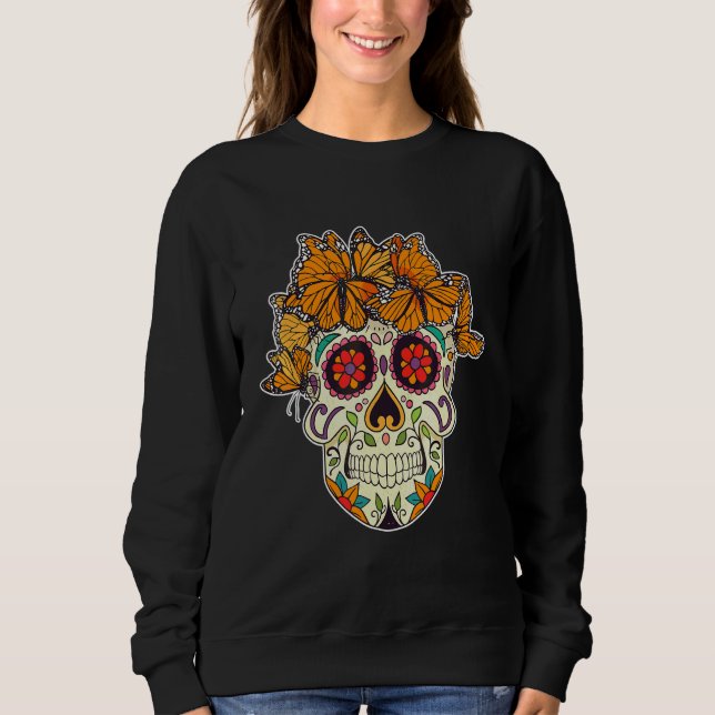 Färgrika fantasiblommor t shirt (Framsida)