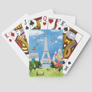 Färgrika frankriken casinokort