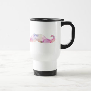 Färgrika gentelmanmustaschhipsters resemugg