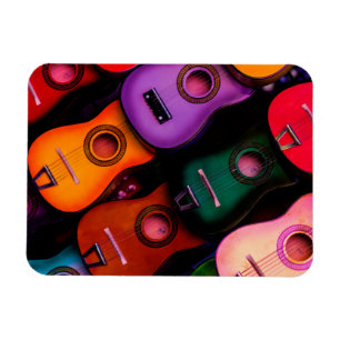 Färgrika gitarrer magnet