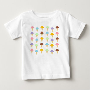 Färgrika glasskottar t shirt
