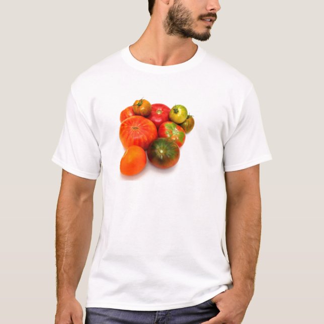 Färgrika Heirloomtomater Tröja (Framsida)