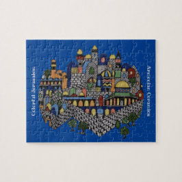 Färgrika Jerusalem Pussel