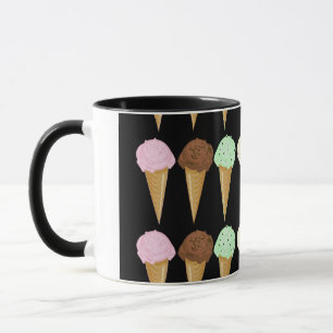 Färgrika kottar mugg