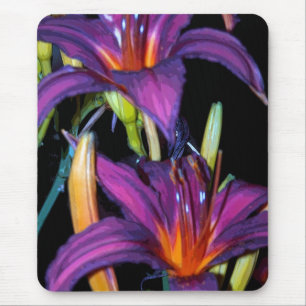 Färgrika Lillies Musmatta