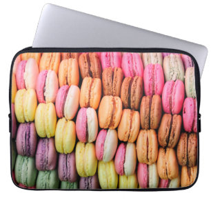 Färgrika Macaroons Laptop Fodral