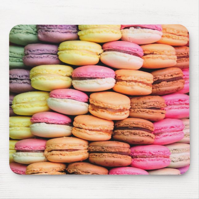 Färgrika Macaroons Musmatta (Framsidan)