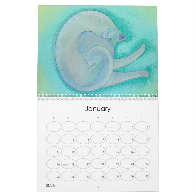 Färgrika målningar. 2013. kalender (Jan 2026)