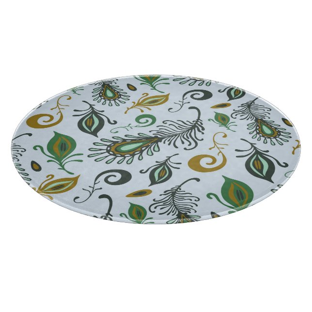 Färgrika olika fjädrar (Hörn)