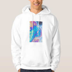 Färgrika oljemönster, Kanada Hoodie