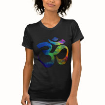 Färgrika Om-Yogasymboler