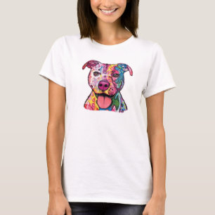 Färgrika Pitbull Tee