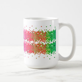Färgrika PIXEL Kaffemugg