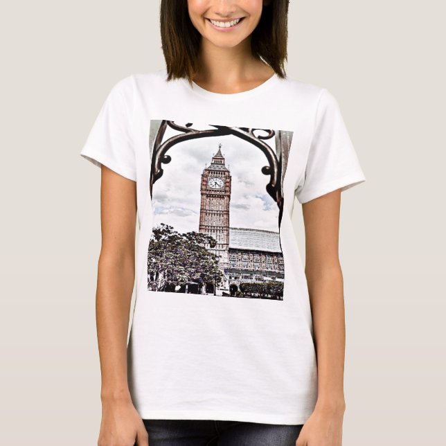 Färgrika stora Ben T-shirt (Framsida)