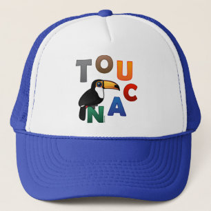 Färgrika Toucan Keps