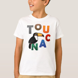 Färgrika Toucan T Shirt