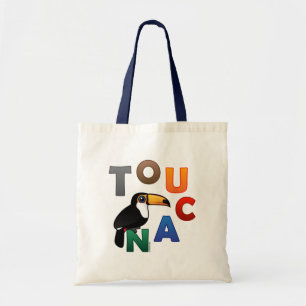 Färgrika Toucan Tygkasse