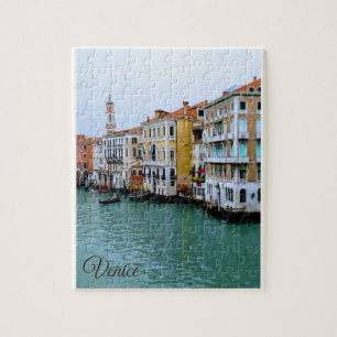 Färgrika Venedig, italienpussel Pussel