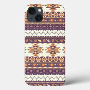 Färgrikt aztec mönster
