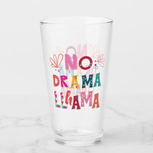 Färgrikt ingen dramaLlama Glaskopp