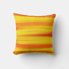 FÄRGRIKT MÅLA abstrakt konst för REGNBÅGEN Kudde