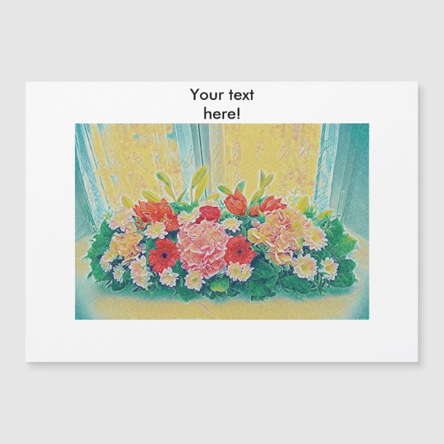 Färgrikt måla för blommor (Framsida)