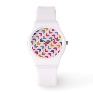 Färgrikt mönster för Aztec sparre Armbandsur