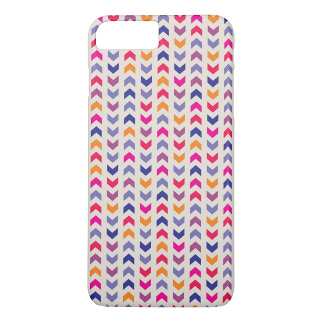 Färgrikt mönster för Aztec sparre Case-Mate iPhone Skal (Baksida)
