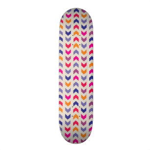 Färgrikt mönster för Aztec sparre Mini Skateboard Bräda 18,7 Cm