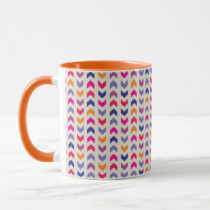 Färgrikt mönster för Aztec sparre Mugg