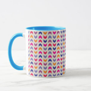 Färgrikt mönster för Aztec sparre Mugg