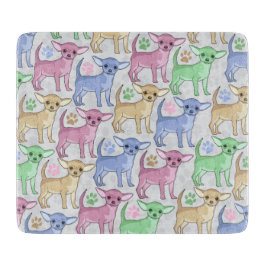 Färgrikt mönster för Chihuahuaälskare