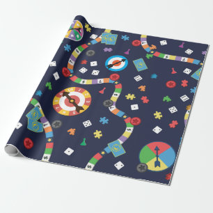 Färgrikt stiga ombord det modiga mönster som sl presentpapper