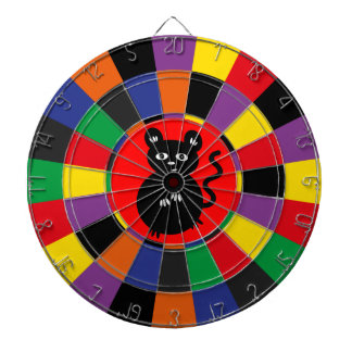 Färgrikt tillfoga ditt eget avbildar för att piltavla