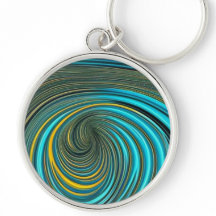 Färgritningsdesign för grönt Gult Spiral