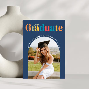 Färgritningsfoto för Student Retro Meddelande